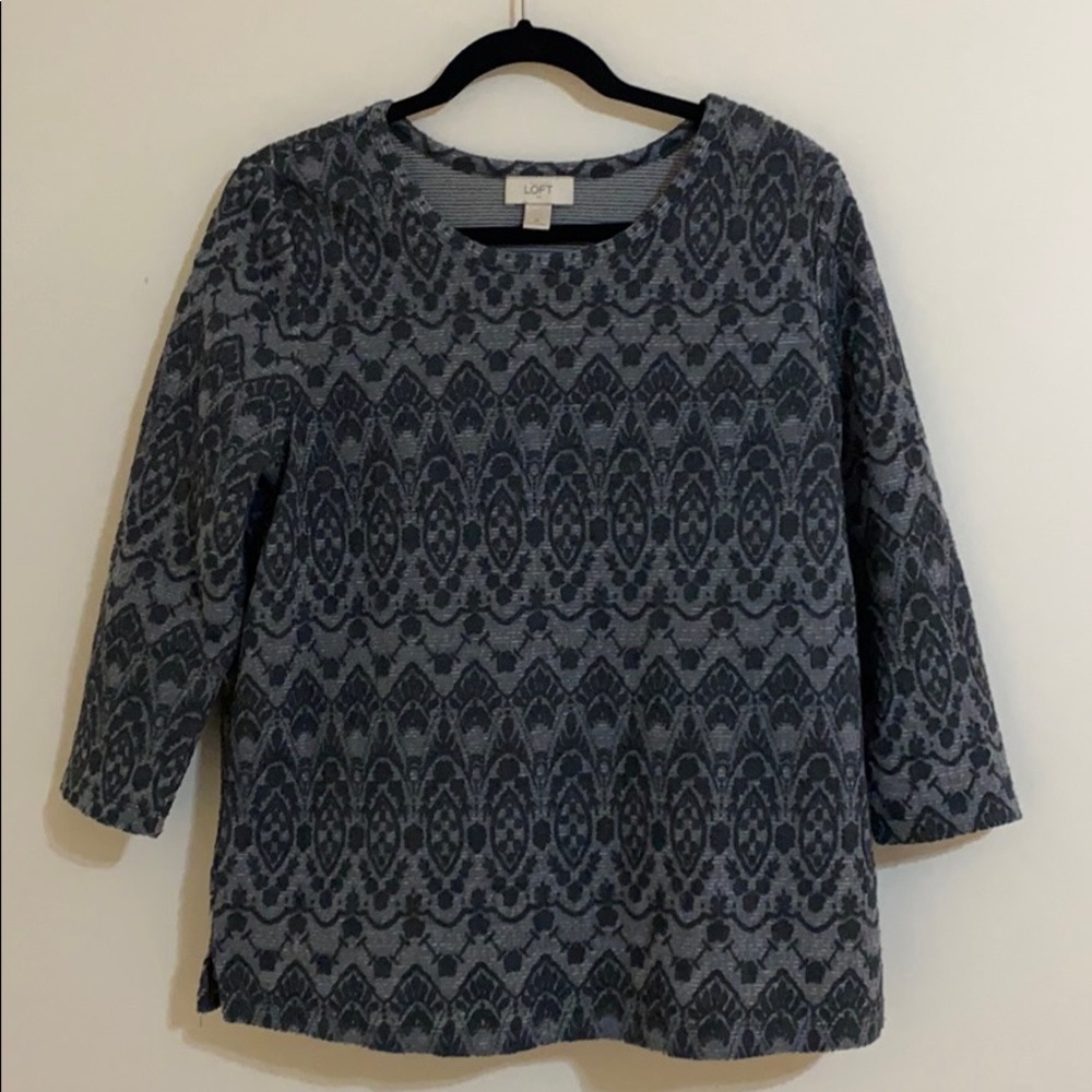 Loft Mid length Sleeve Top